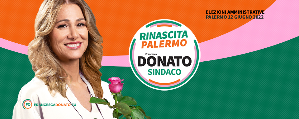 Francesca Donato Sindaco di Palermo