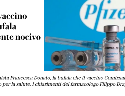 ALC-0315 e vaccino Pfizer: l’eccipiente delle BUFALE di Repubblica
