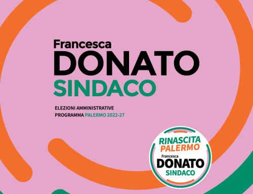 Francesca Donato Candidato Sindaco di Palermo: il programma